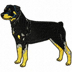 Dogs Embroidery Design 9